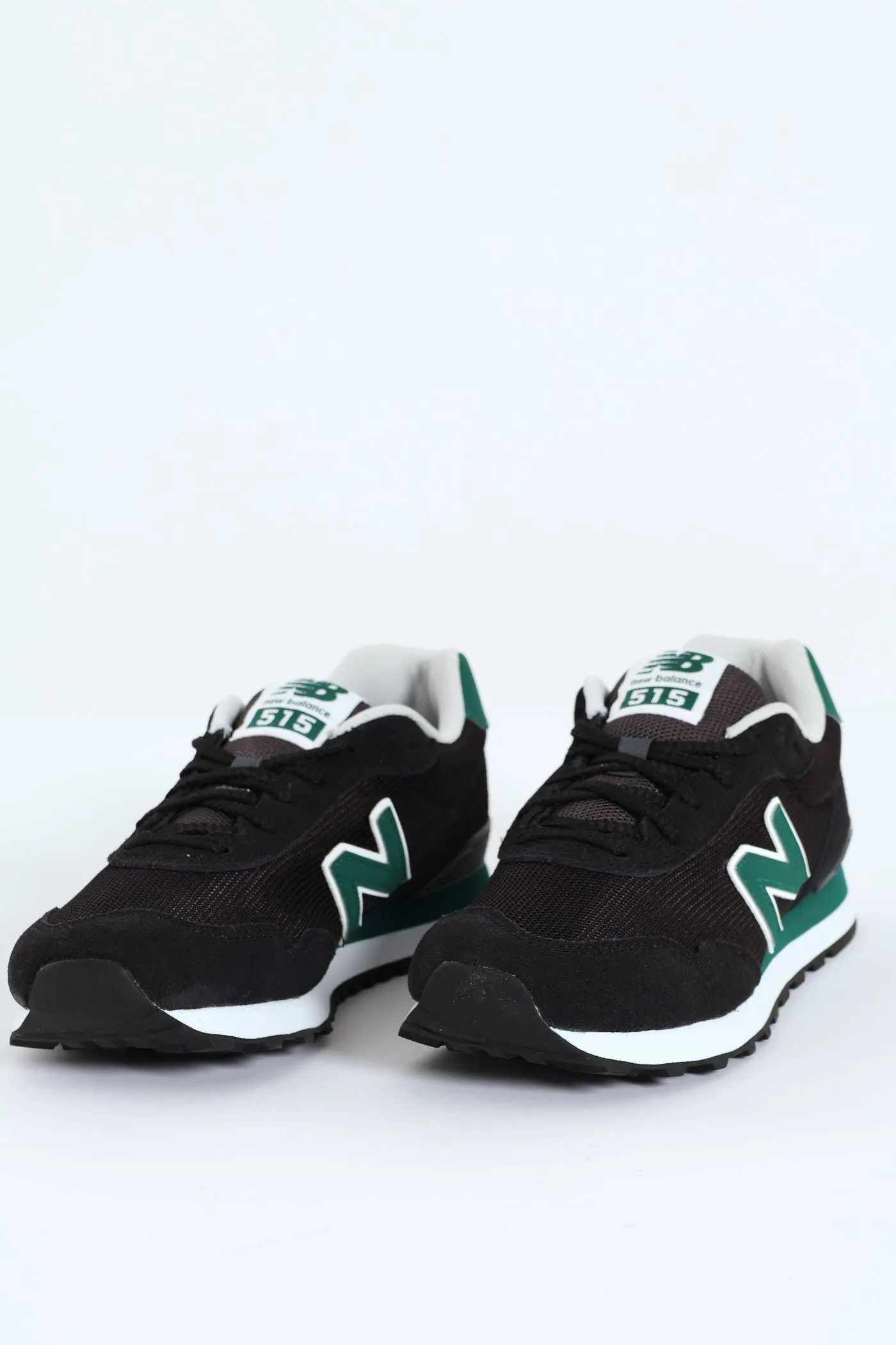 515 V3 Panelled Cleated Sole Lace Up Sneaker - Black sold by Edgars