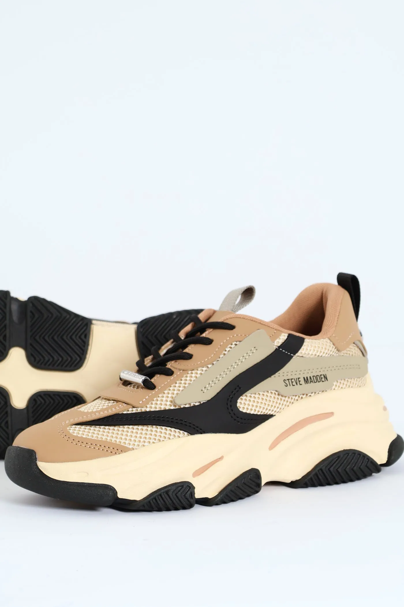 Possession Lace Up Chunky Sportie Sneaker - Khaki sold by Edgars product image thumbnail 2