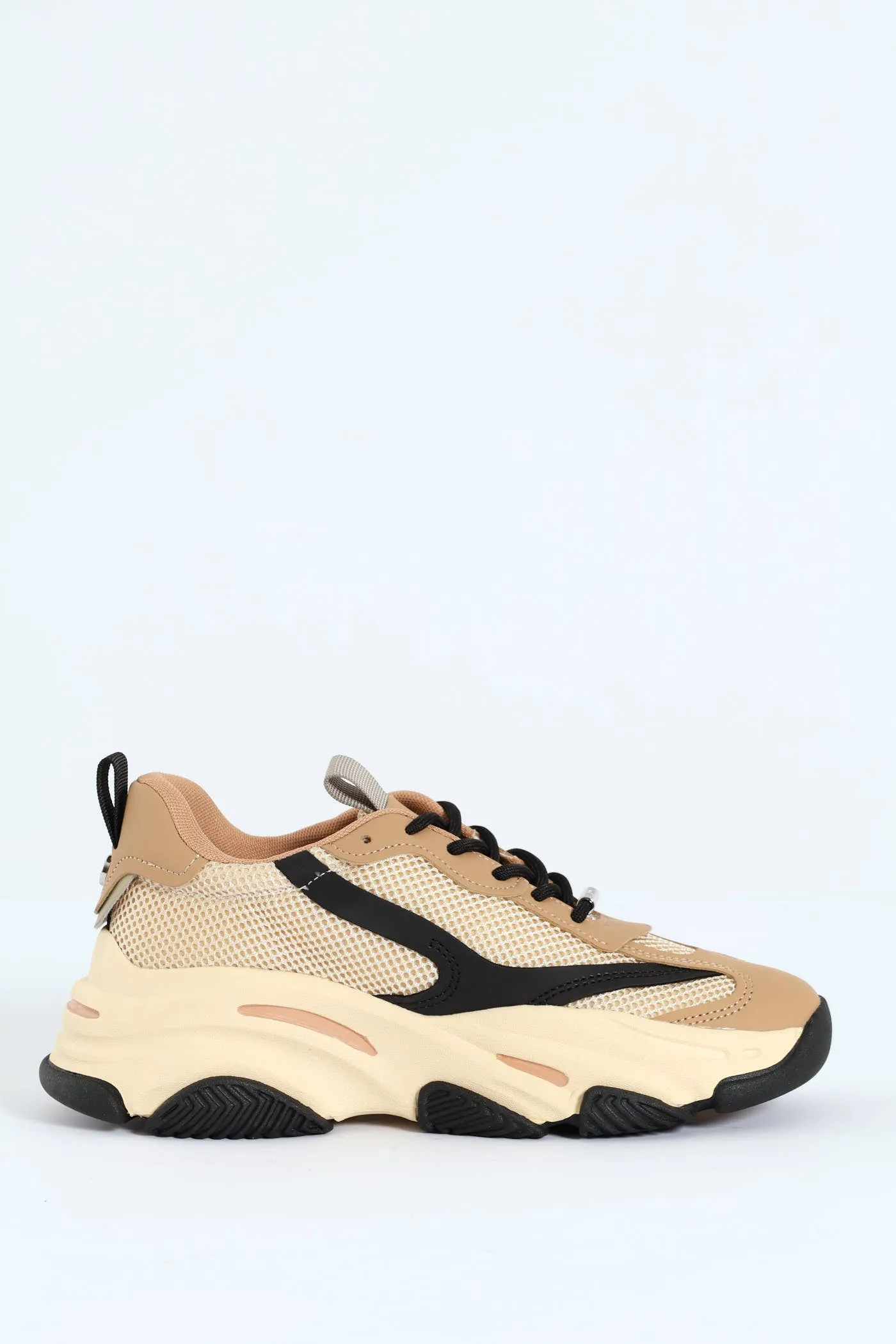 Possession Lace Up Chunky Sportie Sneaker - Khaki sold by Edgars product image thumbnail 4