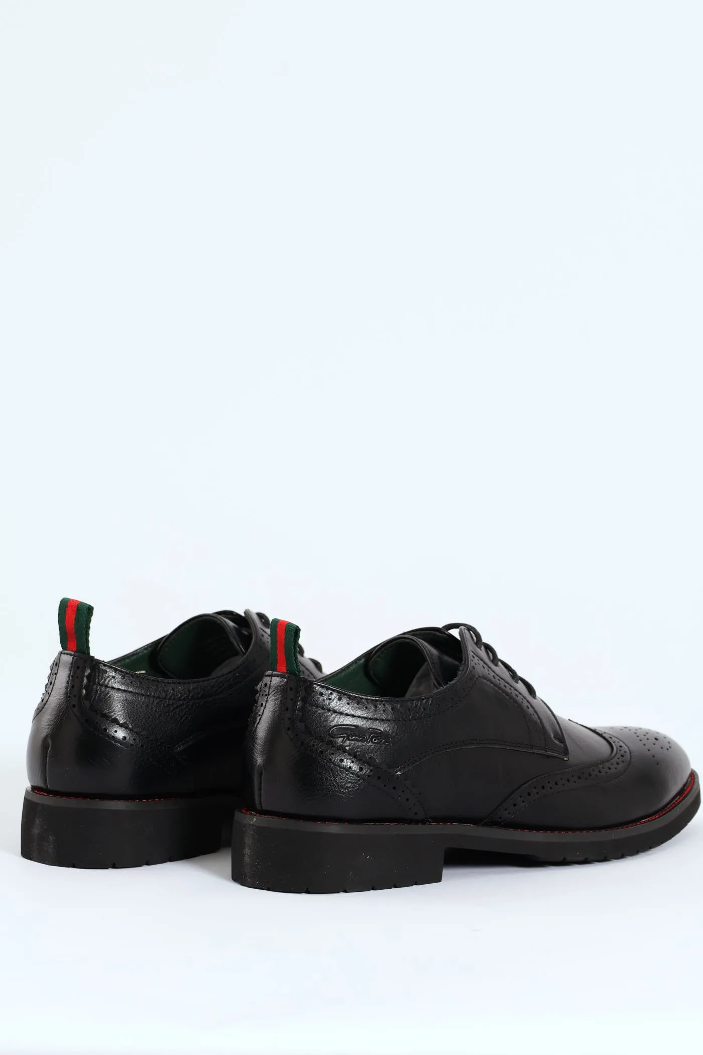 Brogue Apron Lace Up Derby Shoe - Black sold by Edgars product image thumbnail 3