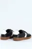 Impalla Gum Sole Flat Sneaker - Black/White sold by Edgars 