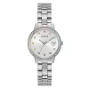 Ladies Silver Case & Dial Stainless Steel Watch sold by Edgars