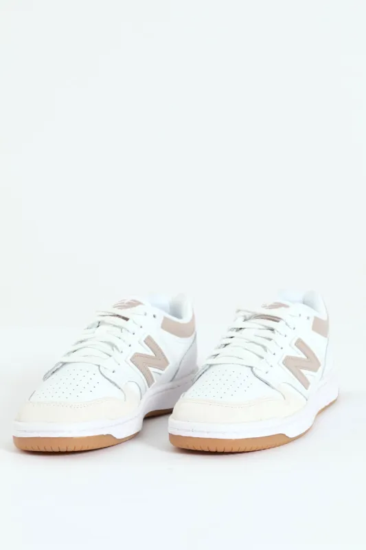 4480L V1 Lace Up Gumsole Sneaker - White/Beige sold by Edgars