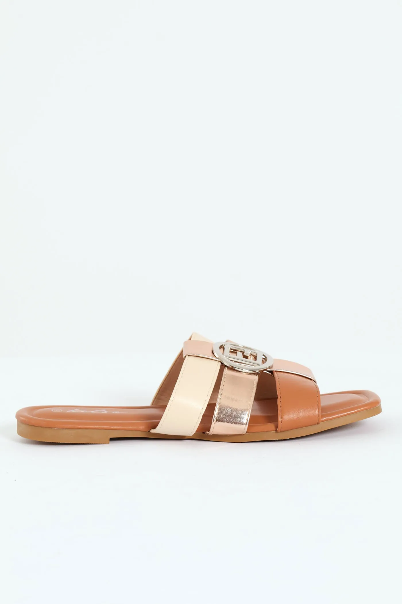 Trim Detail Triple Strap Mule Sandal sold by Edgars product image thumbnail 2