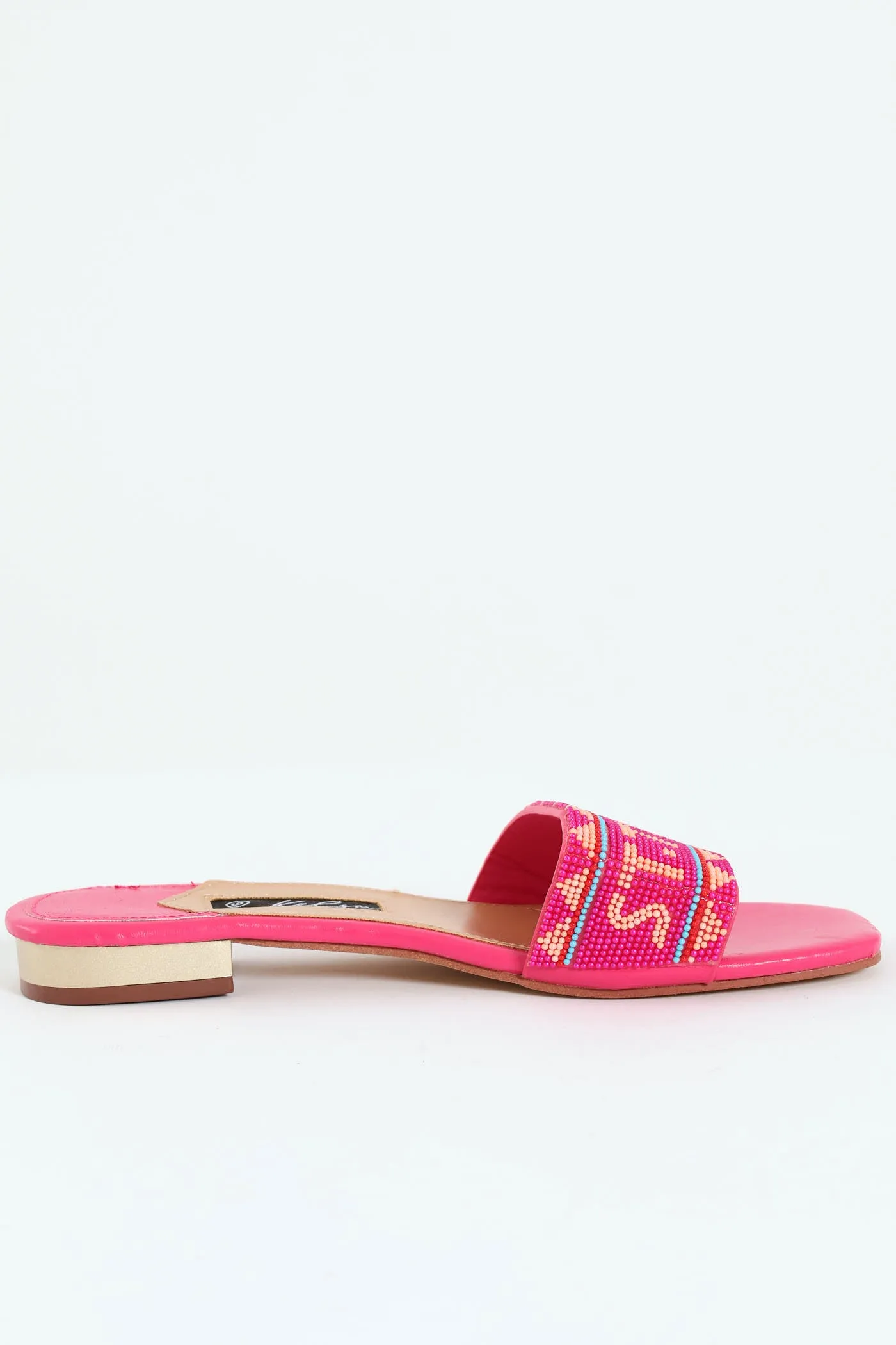 Beaded Mule Sandal - Fuchsia sold by Edgars product image thumbnail 3