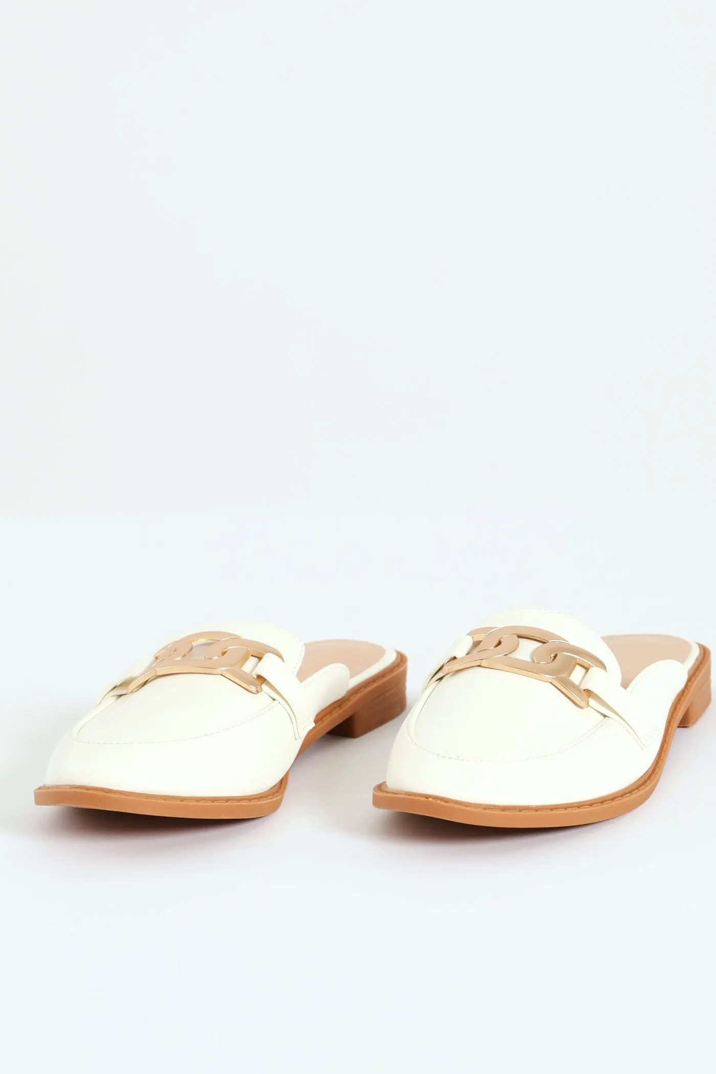 Chain Trim Push In Loafer - White sold by Edgars product image thumbnail 3