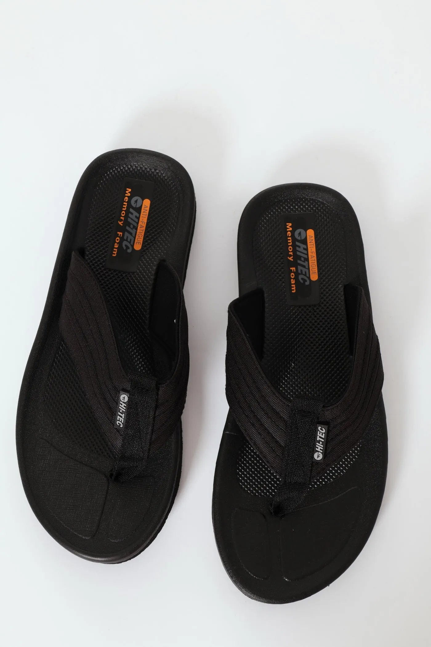 Marina Molded Wide Vamp Sandal - Black sold by Edgars