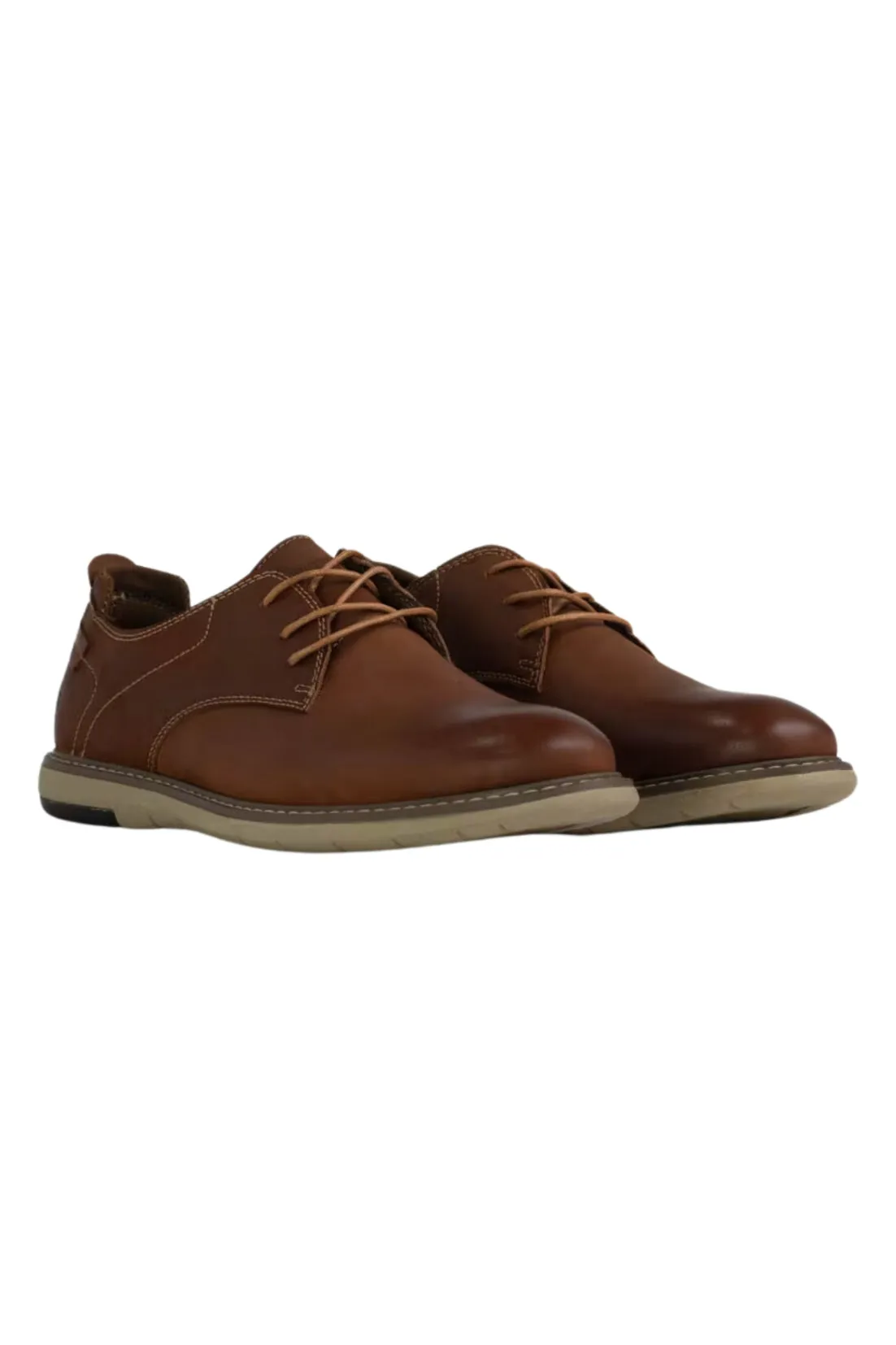 Dylan Smart Casual Lace Up Derby Shoe - Brown sold by Edgars