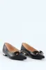 Mirelle 1 Pointed Toe Bow Trim Pump - Black sold by Edgars
