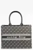 Printed Jacquard Tote Bag - Black sold by Edgars