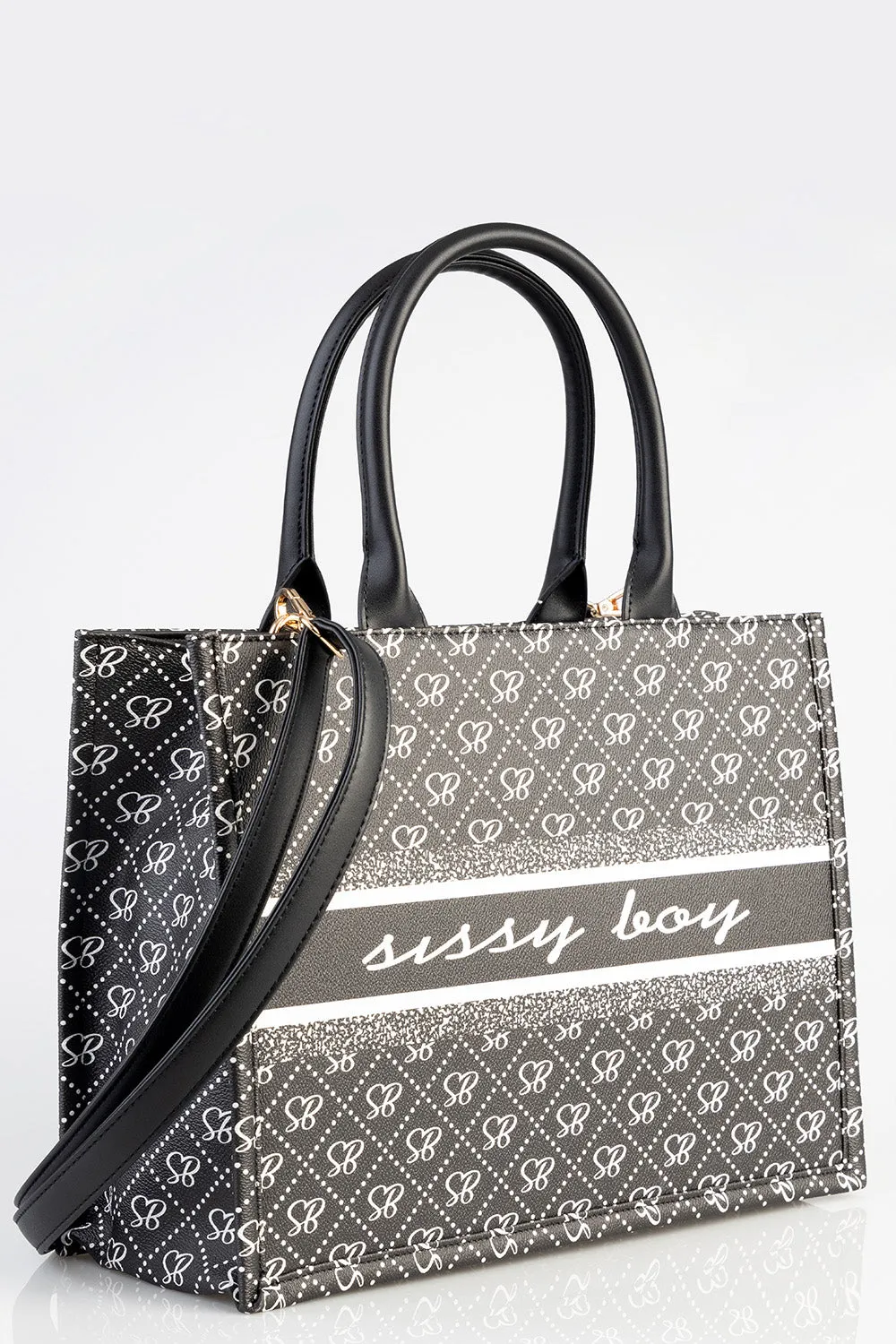 Printed Jacquard Tote Bag - Black sold by Edgars product image thumbnail 3