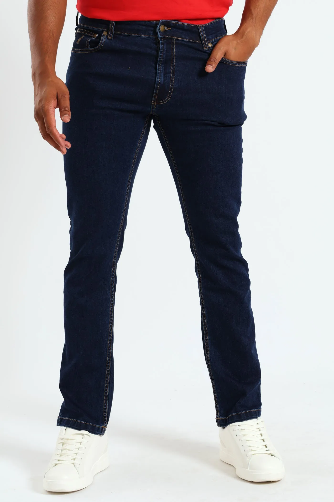 Simon Straight Leg Denim - Indigo sold by Edgars