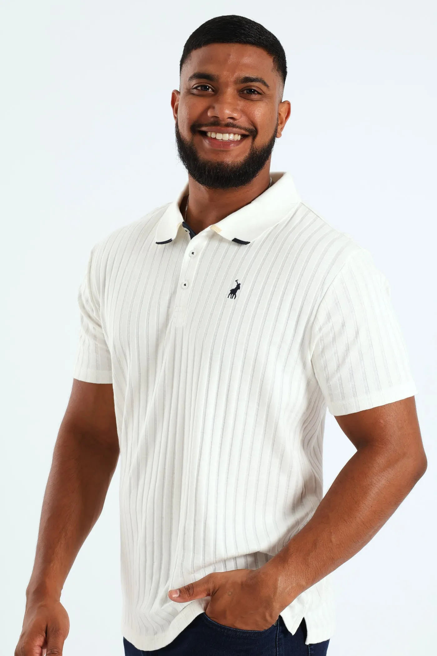 Andre Textured Golfer - Off White sold by Edgars product image thumbnail 4
