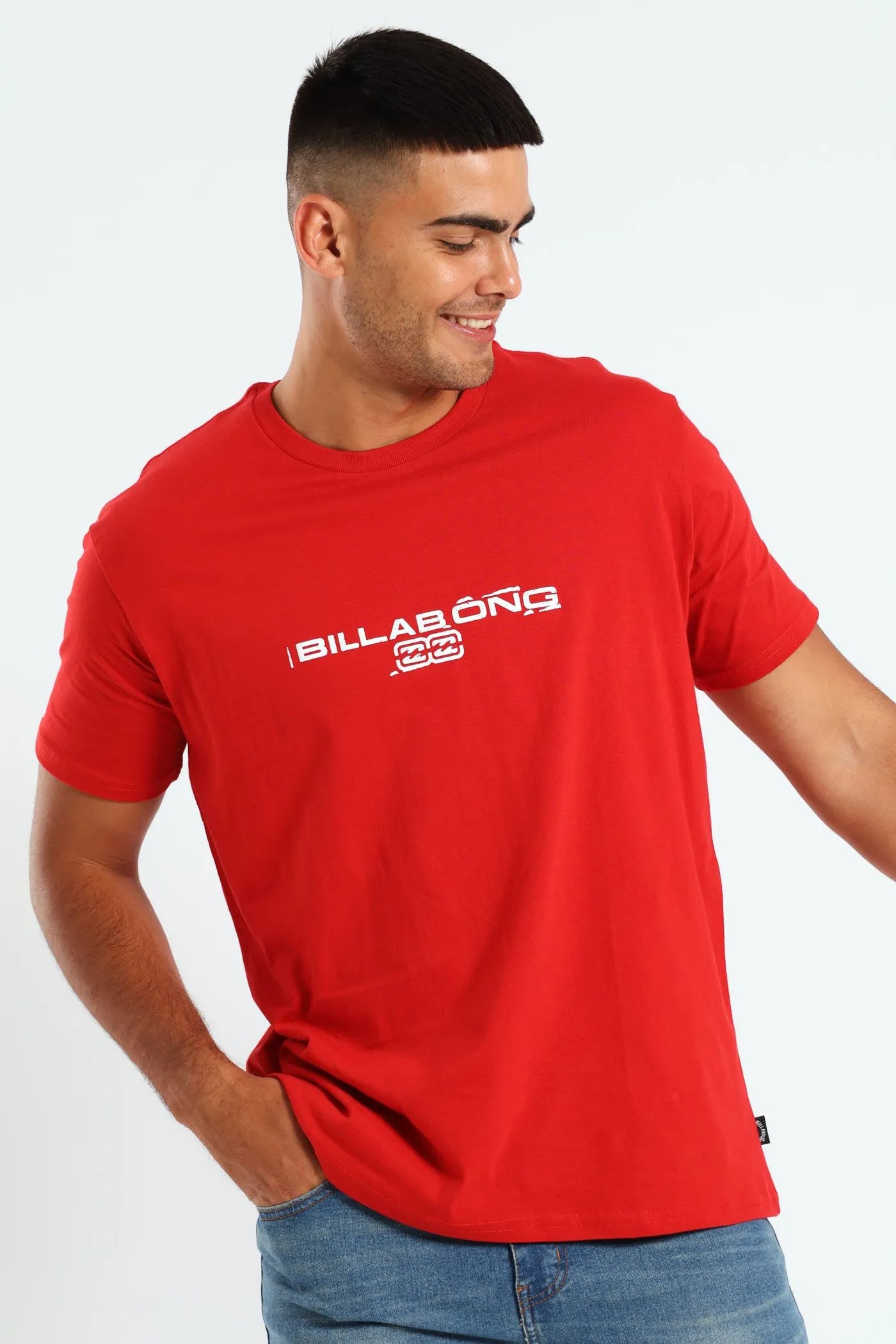 Nuclear Short Sleeve Tee - Red sold by Edgars