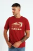 Graphics Sports Tee - Burgundy sold by Edgars