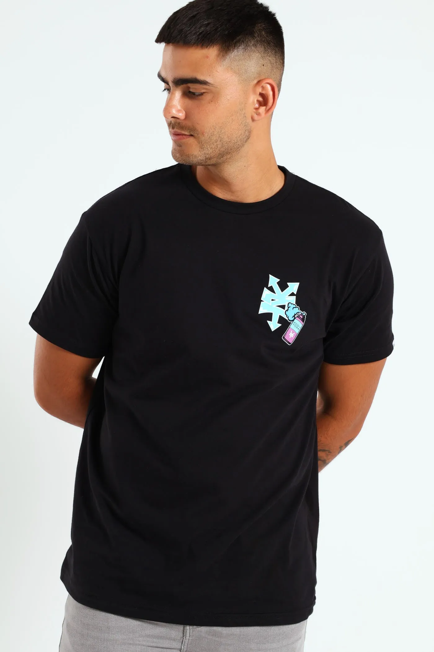 Graffiti Tee - Black sold by Edgars