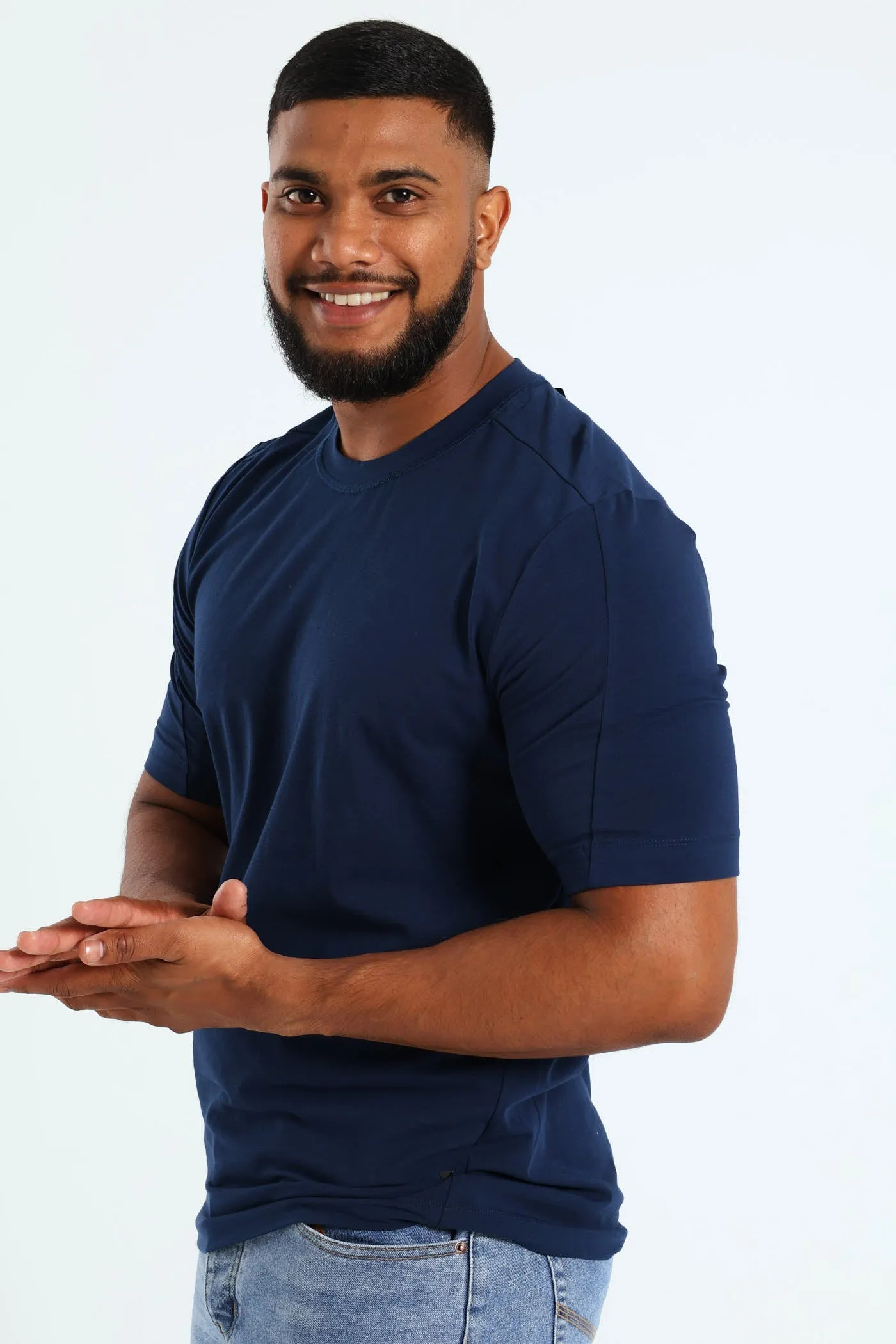All Day Short Sleeve Tee - Dark Navy sold by Edgars product image thumbnail 2