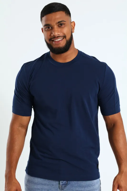 All Day Short Sleeve Tee - Dark Navy made by Oakley