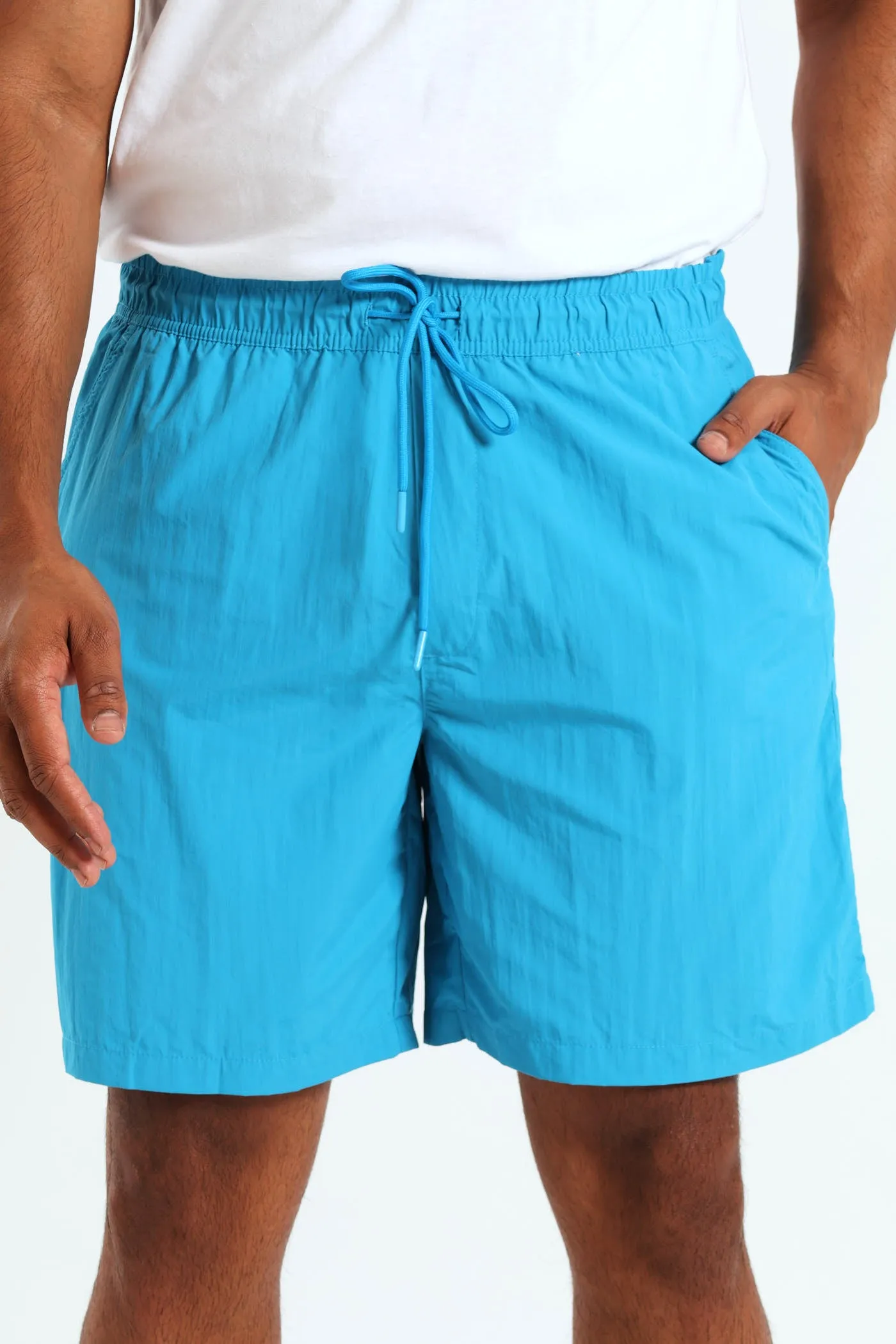 Plain Swim Shorts - Light Blue sold by Edgars