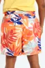 Bright Floral Swim Short - Orange sold by Edgars