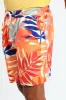 Bright Floral Swim Short - Orange sold by Edgars