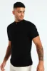 Quarter Zip Knit T-Shirt - Black sold by Edgars