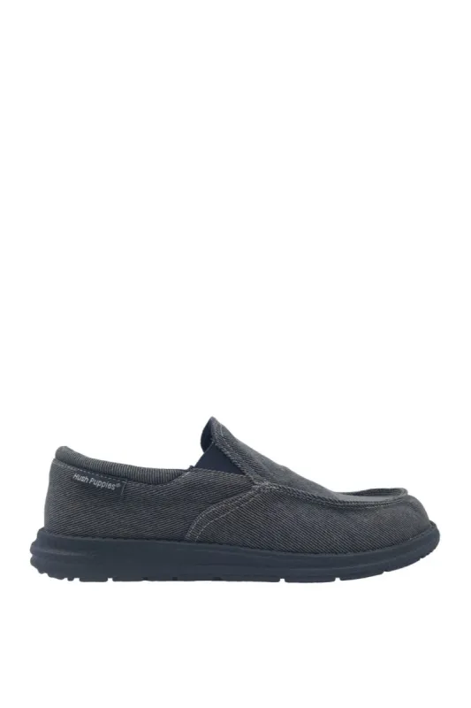 Sanu Washed Denim Slip On Loafer - Navy/Blue sold by Edgars
