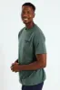 Map Front & Back Print Tee - Fatigue sold by Edgars
