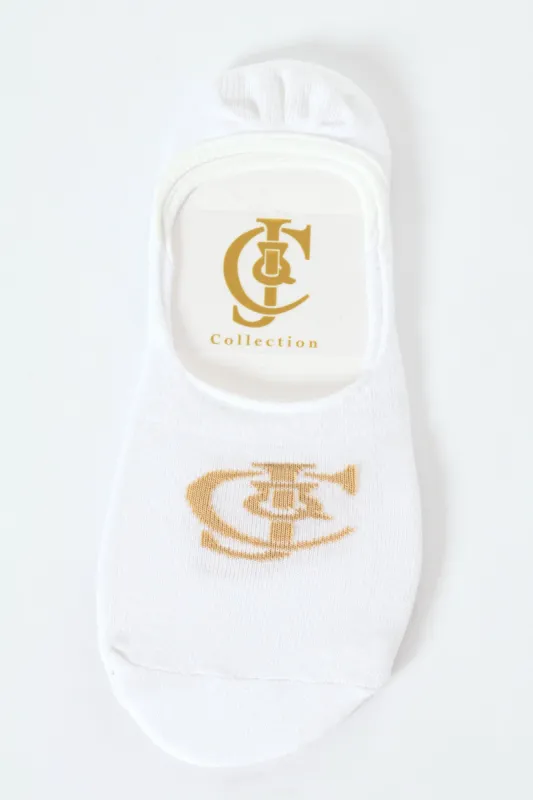Plain Secret Socks - White sold by Edgars 