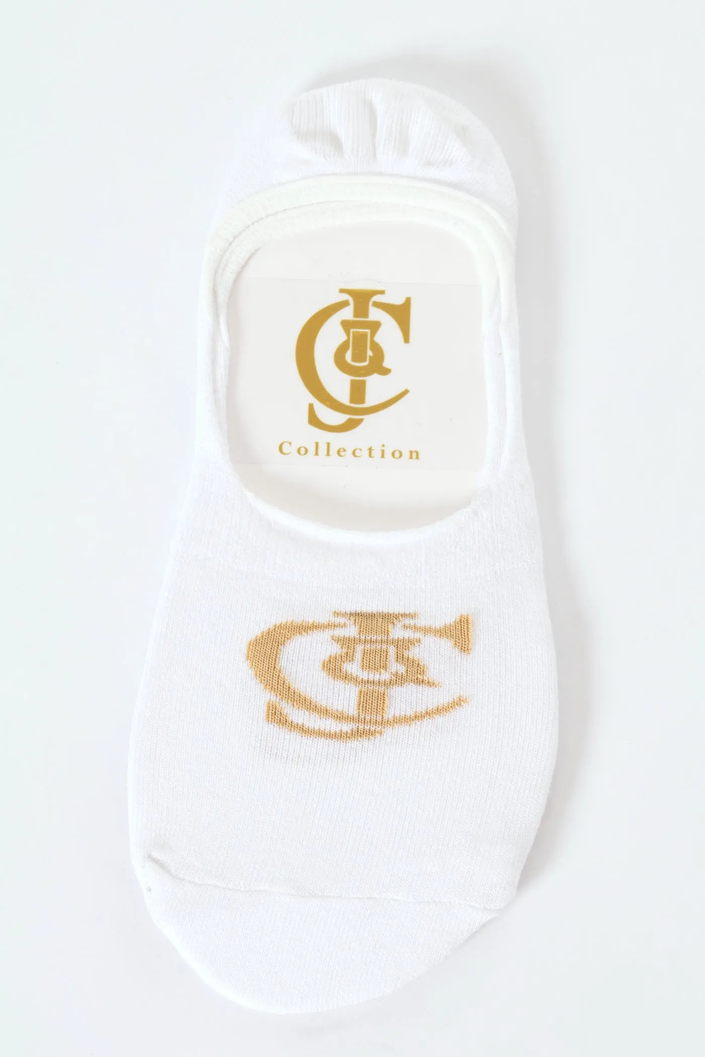 Plain Secret Socks - White sold by Edgars