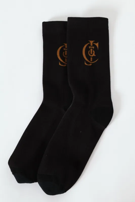 Long Anklet Socks - Black sold by Edgars 