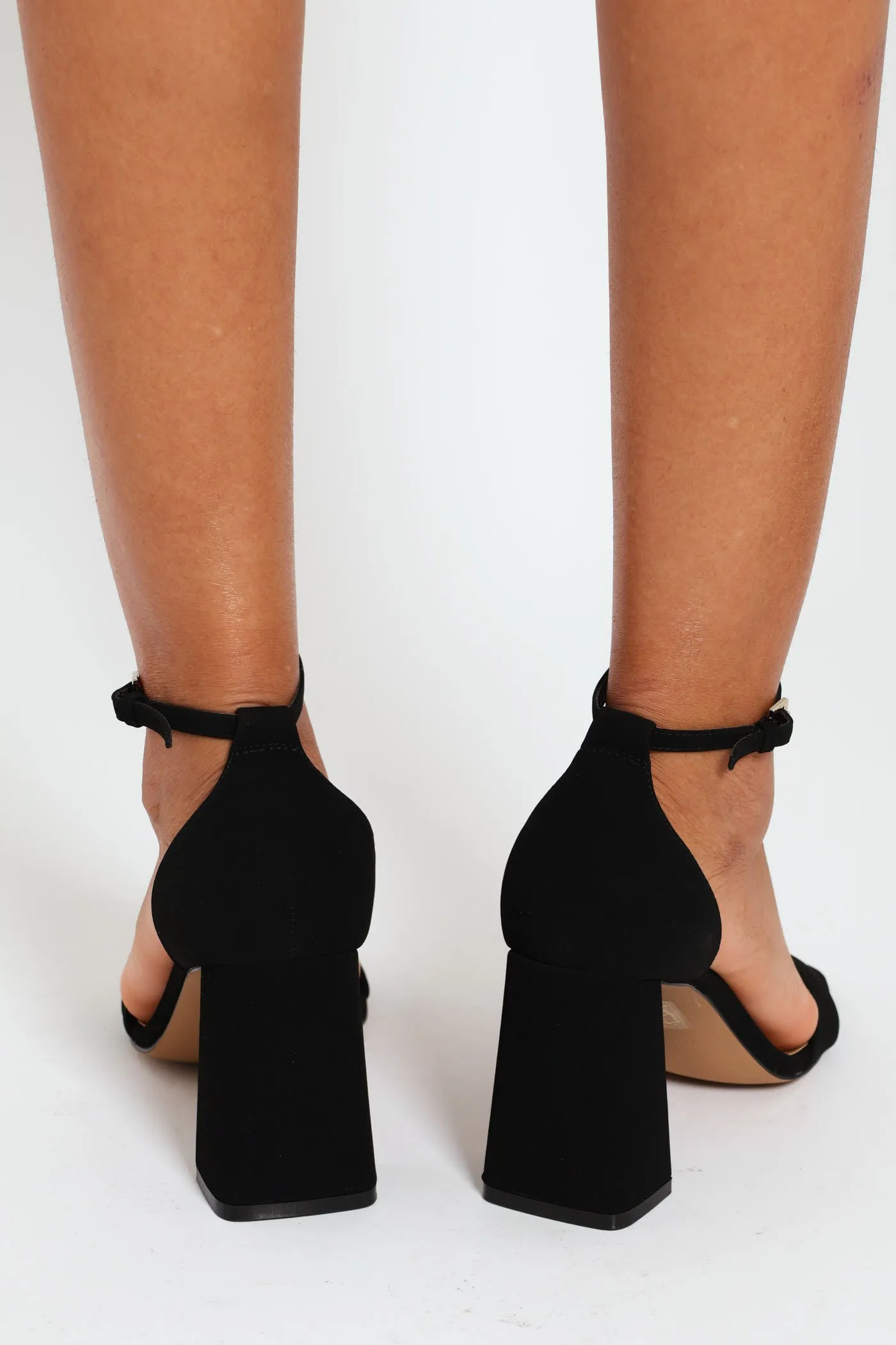 Lusita Ankle Strap Block Heel - Black sold by Edgars product image thumbnail 2