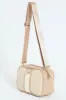 Embossed Camera Bag - Cream sold by Edgars