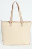 Embossed Shopper Bag - Cream sold by Edgars 