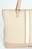 Embossed Shopper Bag - Cream sold by Edgars 