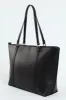 Strap Detailed Shopper Bag - Black sold by Edgars