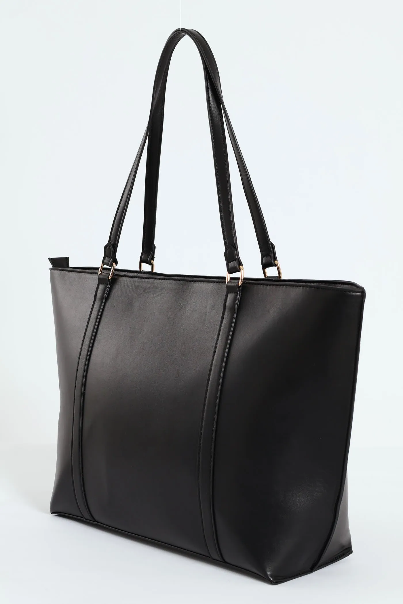 Strap Detailed Shopper Bag - Black sold by Edgars product image thumbnail 2