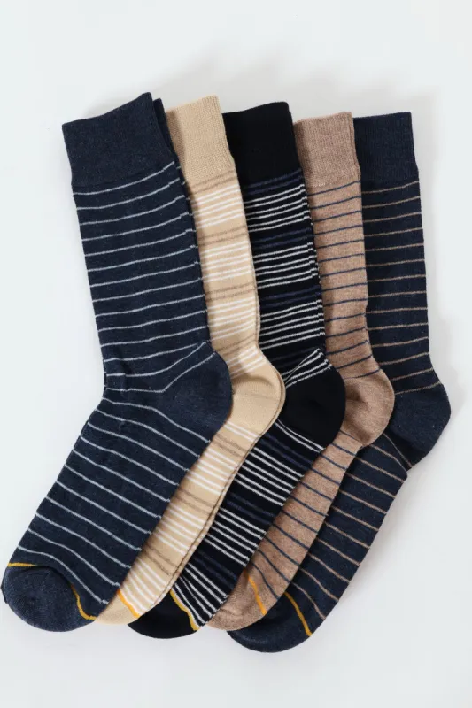 5 Pack Fashion Anklet Socks - Blue sold by Edgars 