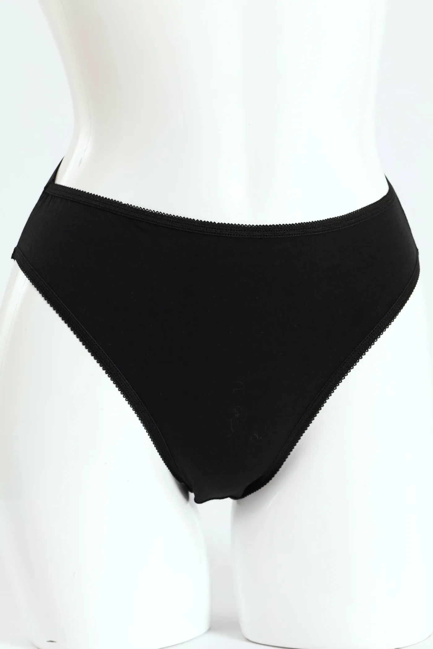 5 Pack Cotton Stretch Hicut Panties - Monotone Leaf/White/Stripe sold by Edgars