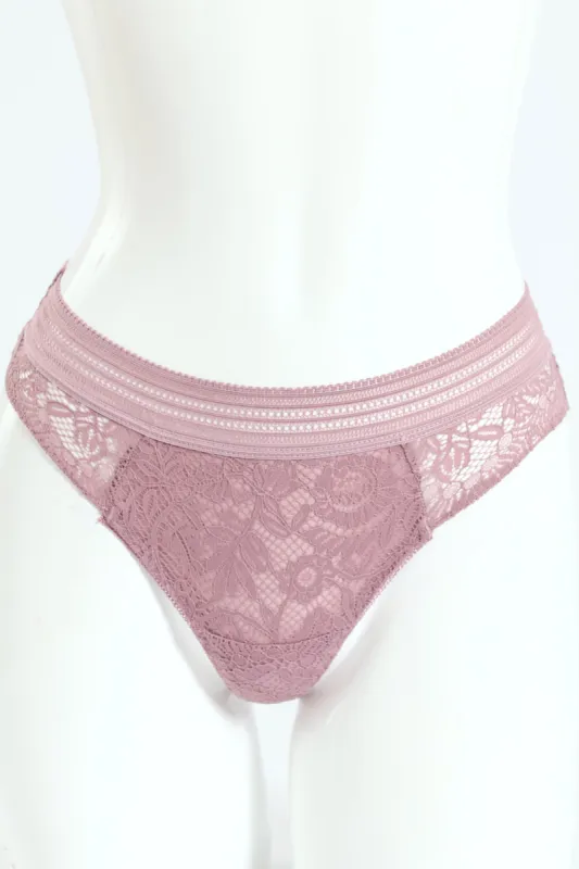 2 Pack Tanga Thong Panties - Elderberry/Reflecting Pond sold by Edgars 