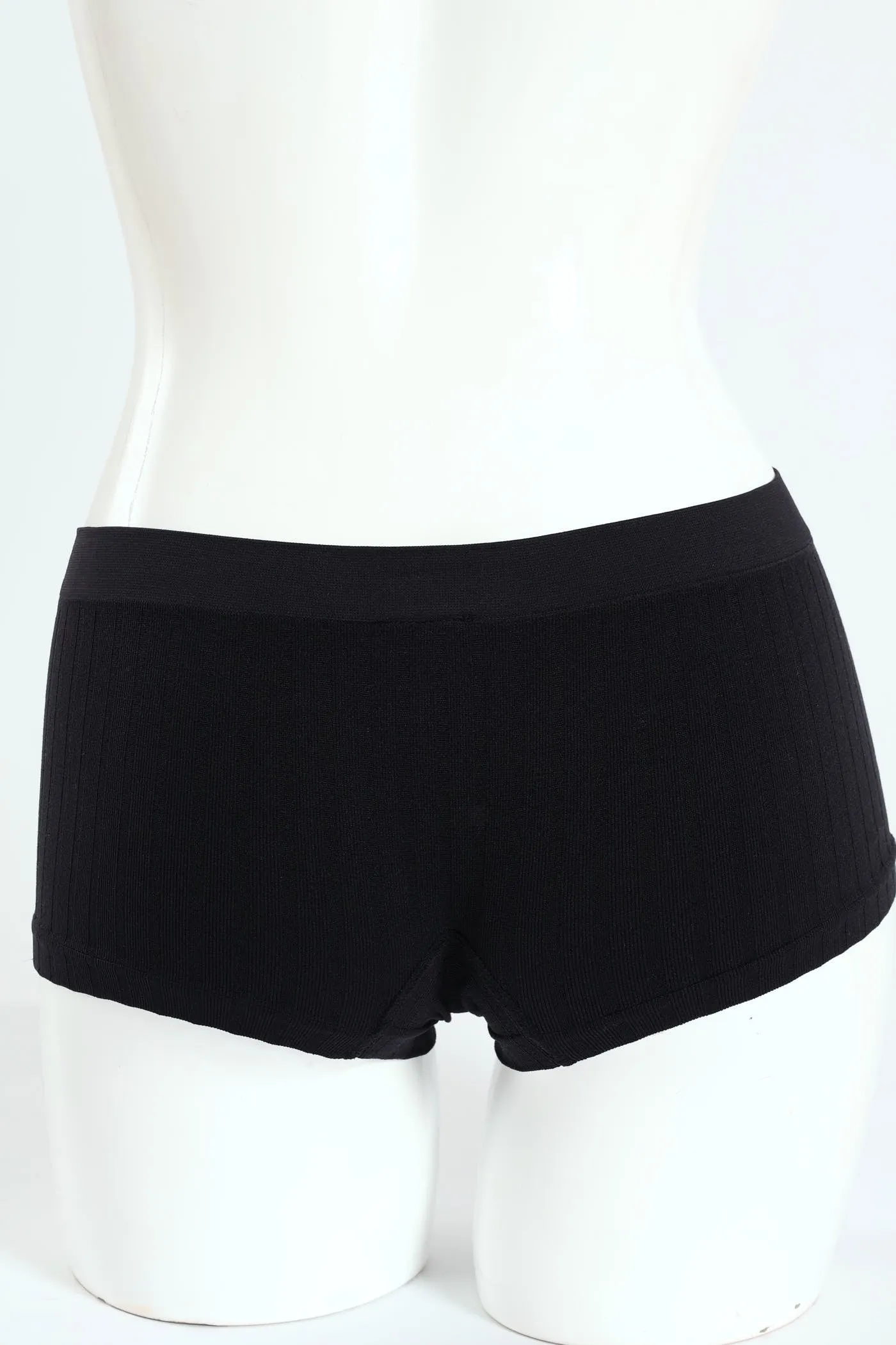 3 Pack Seamless Boyleg Panties - White/Grey Melange/Black sold by Edgars product image thumbnail 4