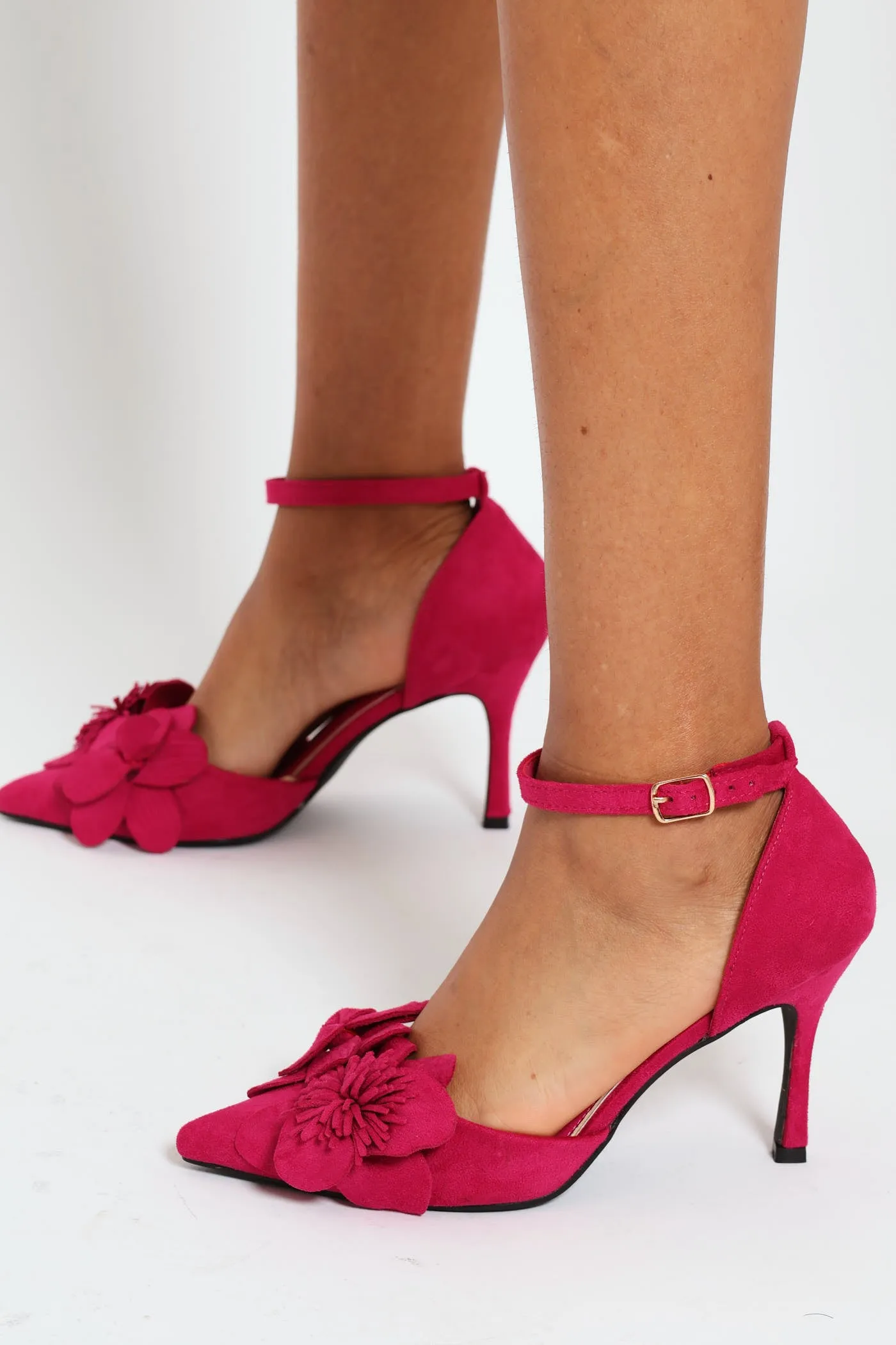 3D Flower D'Órsay Court Heel - Pink sold by Edgars product image thumbnail 2