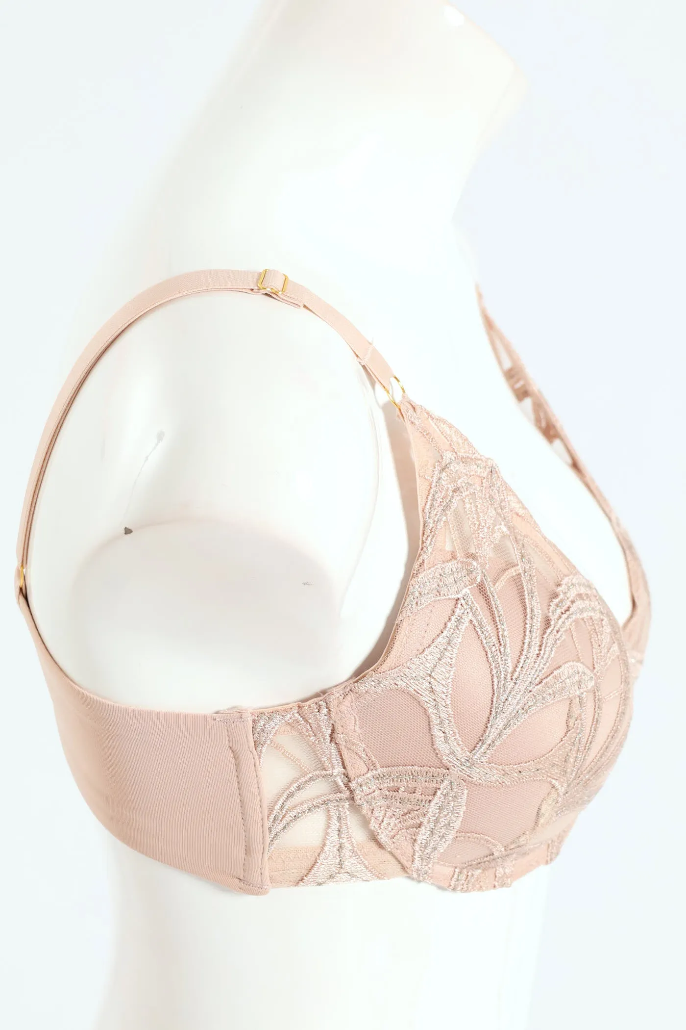 Lace Push Up T-Shirt Bra - Nude sold by Edgars product image thumbnail 3