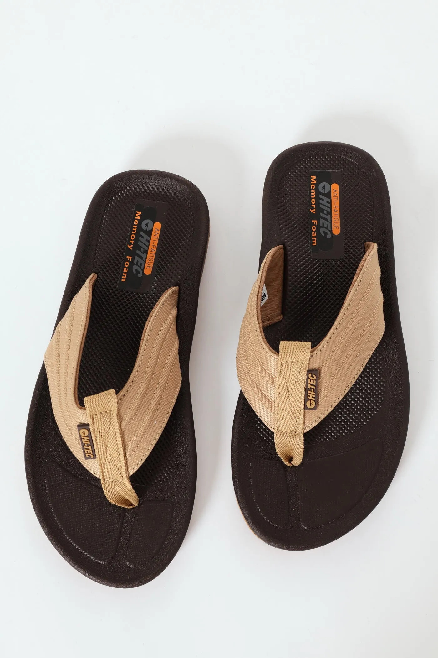 Marina Molded Wide Vamp Sandal - Sand sold by Edgars