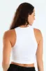 Seamless Racer Tank - White sold by Edgars 