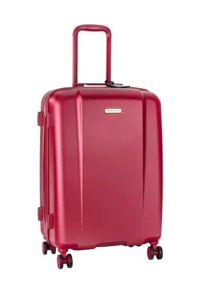 Nouveau 4-Wheel Trolley Case Luggage - Plum sold by Edgars