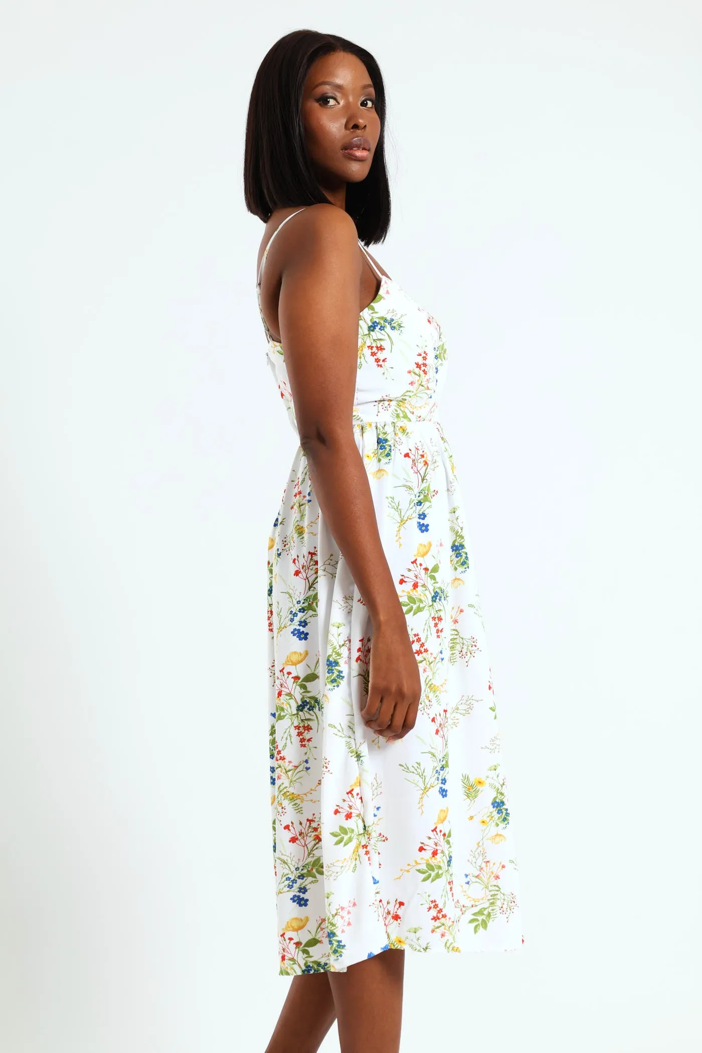 Strappy Fit & Flare Sundress With Shirred Back Detail sold by Edgars product image thumbnail 2