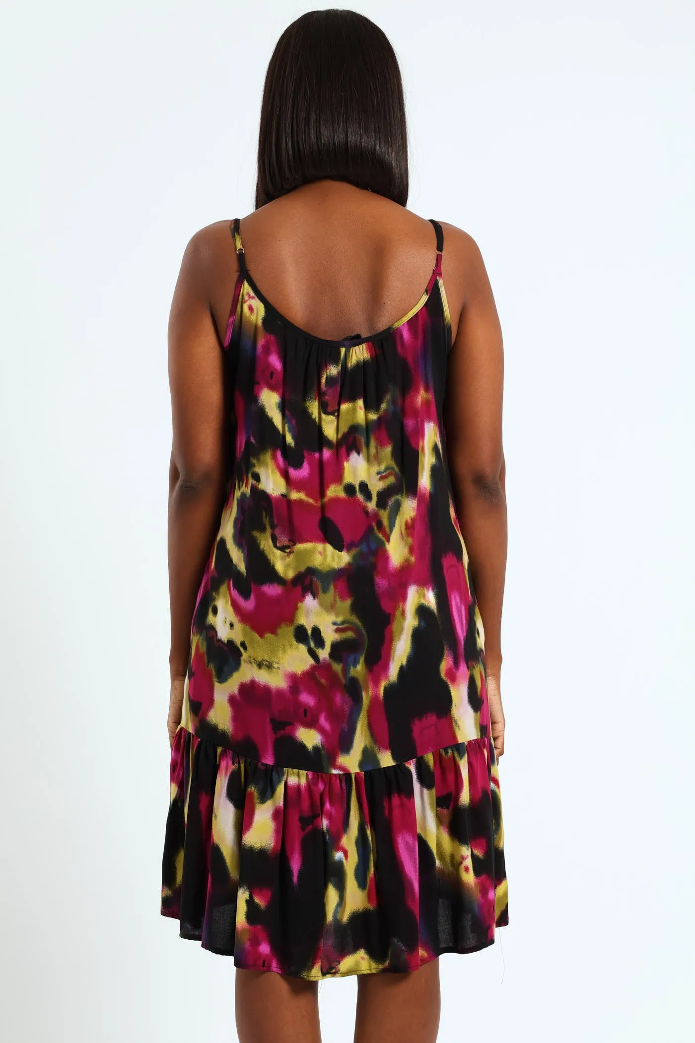 Strappy Peplum Hem Mini Dress sold by Edgars product image thumbnail 3