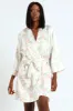 Gown & Floral Chemise Sleep Set - White/Pink sold by Edgars