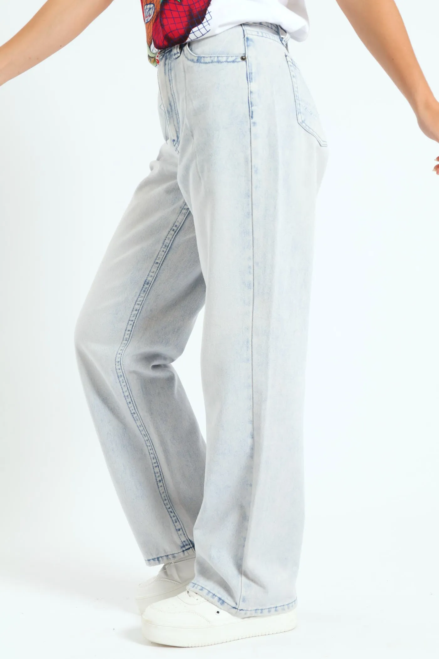 Forward Seam Wideleg Jean - Light Wash sold by Edgars product image thumbnail 2
